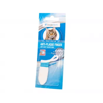 Dedil bogar Bogadent Anti-Plaque — removedor de placa dental para gatos, 1 ud., 120 g, para gatos adultos