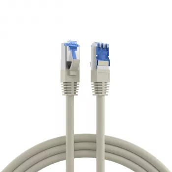 Cable de red EFB Elektronik K5525FGR.10 RJ-45 Cat6a 10 m Gris