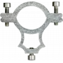 Kit de montaje TechniSat 0000/0440 Plata Acero