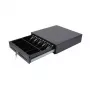 TCS HS-410A 410 (B) x 415 (P) x 100/114 (H) mm 8 monedas/4 billetes (pinza de alambre metálico) DC24V con RJ11, microinterruptor con dos ranuras para medios como estándar. (HS-410A)