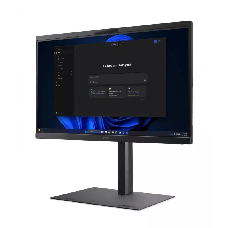 PC todo en uno ACER Veriton Vero VVZ4734GT, 23,8 pulgadas IPS Full HD, Intel Core Ultra 5 225, 16GB DDR5, 512GB NVMe SSD, Windows 11 Pro