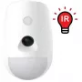 Hikvision DS-PDPC12P-EG2-WE(B) Detector de movimiento PIR inalámbrico Tri-X con cámara