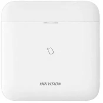 Hikvision AX PRO panel de control híbrido inalámbrico, 96 zonas inalámbricas, 8 zonas cableadas, Wi-Fi, 868 MHz, 4G, blanco (DS-PWA96-M-WE)