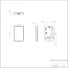 Hikvision DS-PK501LTM-HWE Teclado LCD cableado (Bus) para AX Hybrid PRO