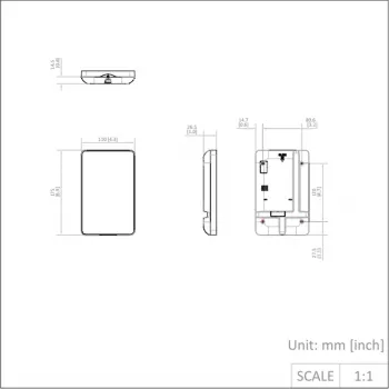 Hikvision DS-PK501LTM-HWE Teclado LCD cableado (Bus) para AX Hybrid PRO