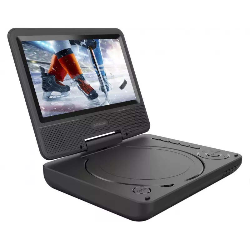 SENCOR SPV 2075 reproductor de DVD portátil de 7 pulgadas con USB/SD, pantalla LCD de 7 pulgadas