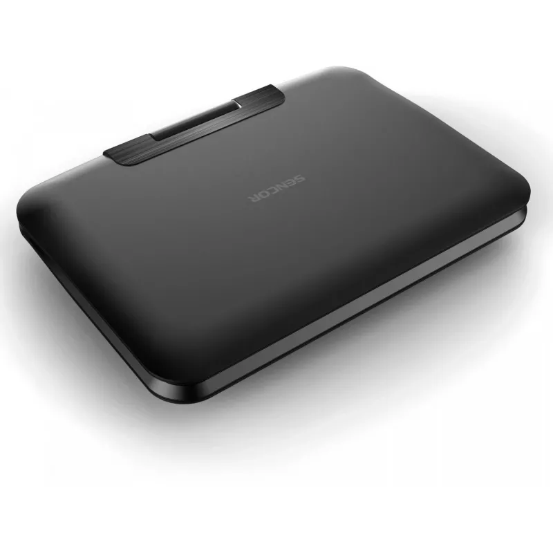 SENCOR SPV 2105 reproductor de DVD portátil de 10,1 pulgadas con USB/SD, pantalla giratoria, adaptador para coche