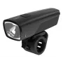 ANSMANN 1600-0524 Luz delantera LED para bicicleta, 50 lx, 2600 mAh, 2 W, negro