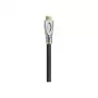PYTHON Cable HDMI 2.0 2 m Negro 4K 60Hz 18Gbps trenzado de nailon