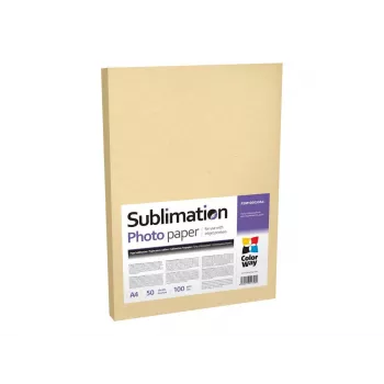 COLORWAY PSM100050A4 Papel de transferencia por sublimación A4 100 g/m² brillante 50 hojas