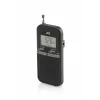 JVC RAE411B Radio portátil AM/FM con sintonizador analógico, Negra