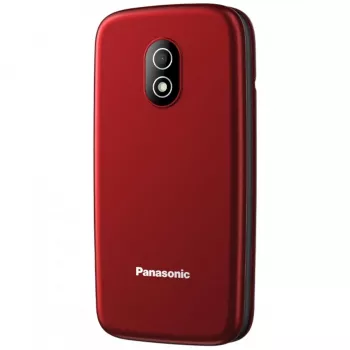 Teléfono móvil de concha PANASONIC KX-TU410EXR - rojo