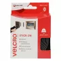 Cinta de velcro autoadhesiva VELCRO VEL-EC60215, 20 mm x 2,5 m, Negro