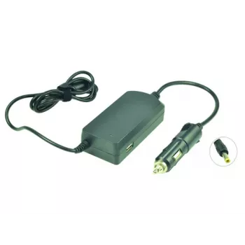 Fuente de alimentación y convertidor de tensión 2-POWER CCC0735G, 45 W, para coche, negro