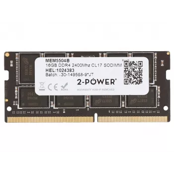 2-POWER MEM5504B Módulo de RAM para portátil 16 GB DDR4 2400 MHz SODIMM
