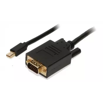 2-Power CAB0027A Cable adaptador de vídeo Mini DisplayPort a VGA 1m Negro