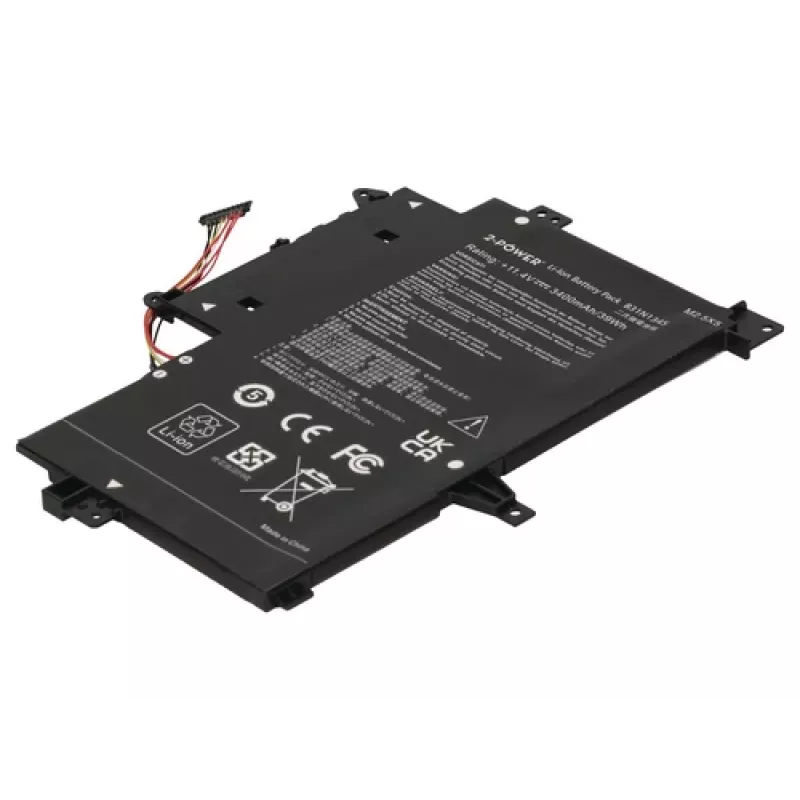2-Power Batería principal para Asus Transformer Book Flip TP500LA - 3400 mAh