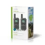 Nedis set de walkie-talkies WLTK0500BK alcance de 5 km 8 canales PMR446