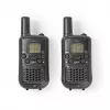 Nedis set de walkie-talkies WLTK0500BK alcance de 5 km 8 canales PMR446