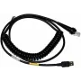 Honeywell Cable de interfaz USB, USB Type-A a USB Type-C, 3m en espiral, Negro