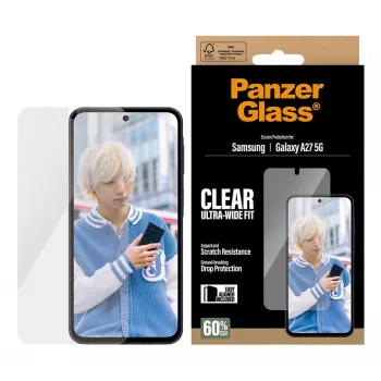 PanzerGlass Ultra-Wide Fit EasyAligner Protector de pantalla para Samsung Galaxy A27 5G