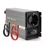 Qoltec Inversor de onda MS 12V a 230V 300/600W USB compatible con LiFePO4 GEL AGM
