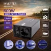 Qoltec Inversor de onda MS 12V a 230V 300/600W USB compatible con LiFePO4 GEL AGM
