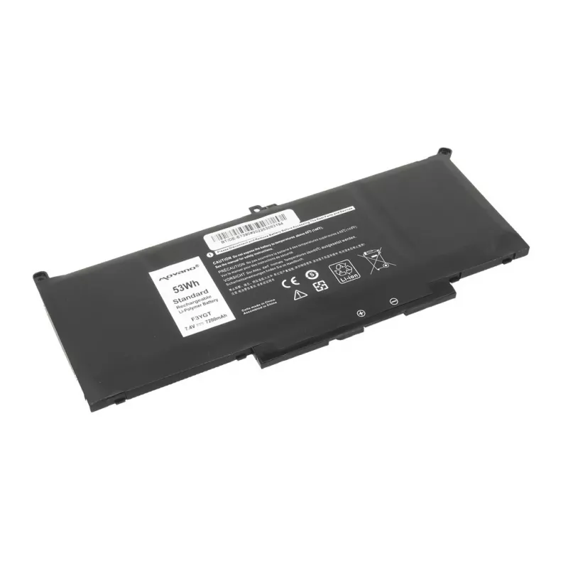 MITSU Batería MYJ96 para Dell Latitude 7390 7490 - 7200 mAh (53 Wh)