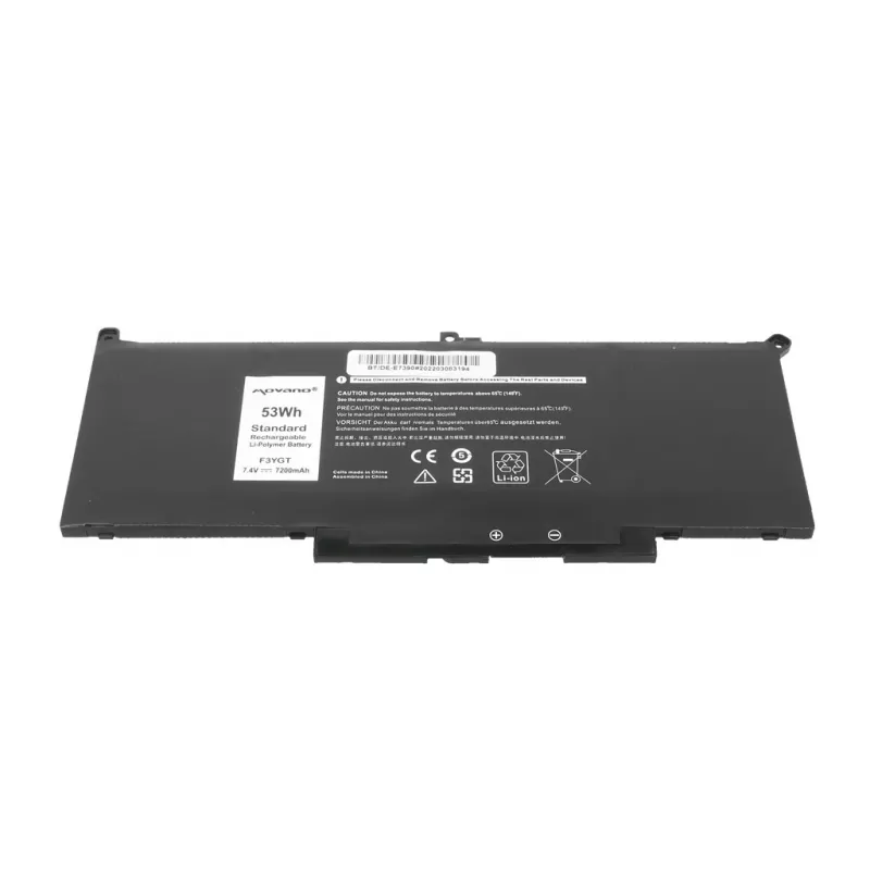 MITSU Batería MYJ96 para Dell Latitude 7390 7490 - 7200 mAh (53 Wh)