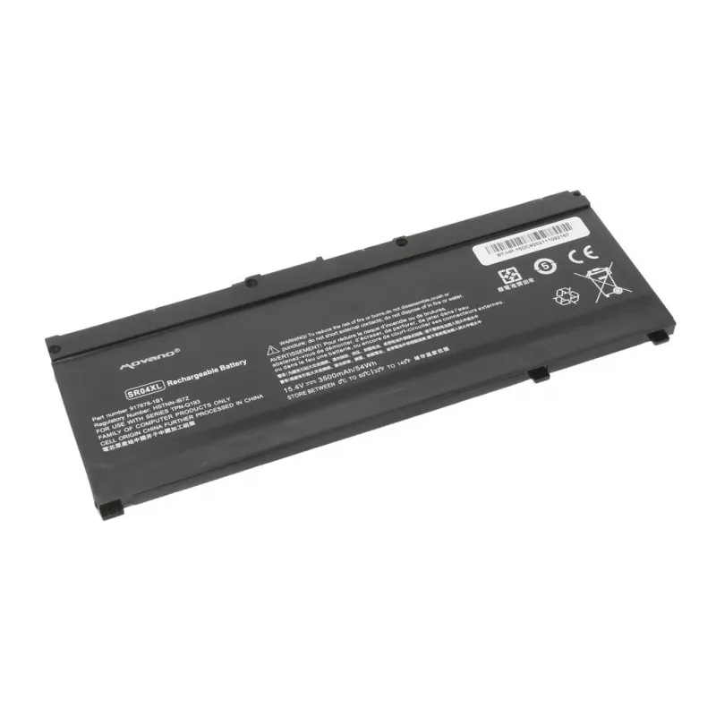 Batería MITSU SR04XL TPN-C133 para HP Omen 15-DC 15-CE - 3500 mAh (54 Wh)
