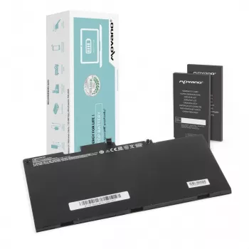 Batería MITSU TA03XL para HP 745 755 840 850 G4 14u 15u G4 - 4078 mAh (46,5 Wh)