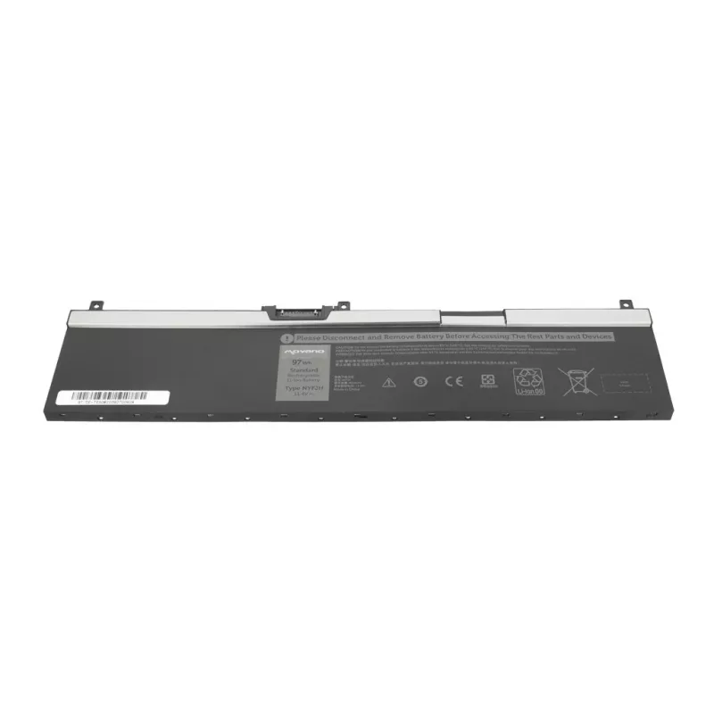 Batería MITSU NYFJH para Dell Precision 7530 7540 7740 - 8500 mAh (97 Wh)