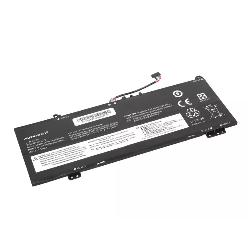 Batería MITSU L17C4PB0 L17M4PB0 para Lenovo Yoga 530-14IKB - 5800 mAh (44 Wh)