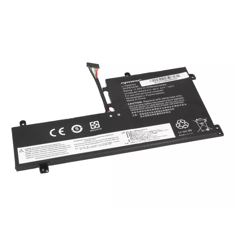 Batería MITSU L17C3PG2 para Lenovo Legion Y530 Y730 Y7000 - 4750 mAh (55 Wh)