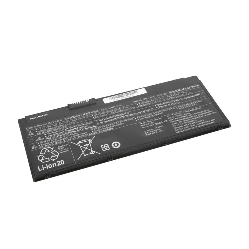 Batería MITSU FPB0338S para Fujitsu LifeBook U758 - 3490 mAh (50 Wh)