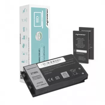 Batería MOVANO J7HTX para Dell Latitude 12 Rugged 7202 7212 7220 Tablet - 3600 mAh (27 Wh)