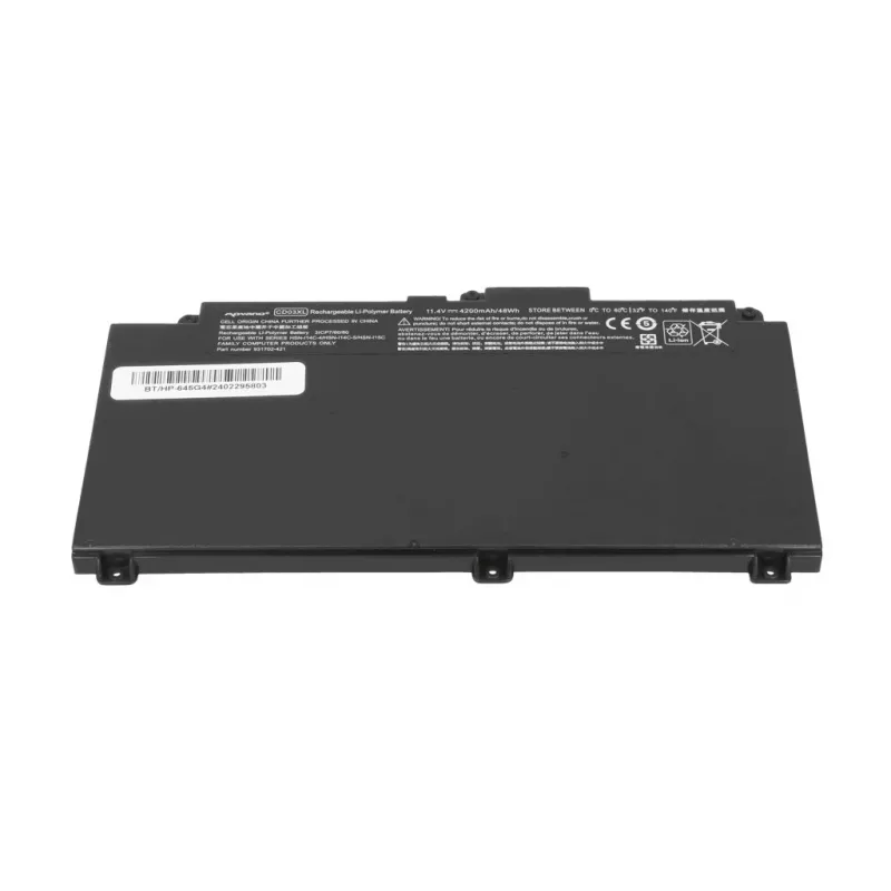 Batería MITSU CD03XL para HP ProBook 645 650 G4 650 G5 640 650 G7 - 4200 mAh (48 Wh)