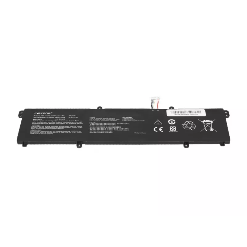 Batería MITSU B31N1911 C31N1911 para Asus VivoBook Flip 14 X421 TM420 R413 K413FA - 3600 mAh (41 Wh)