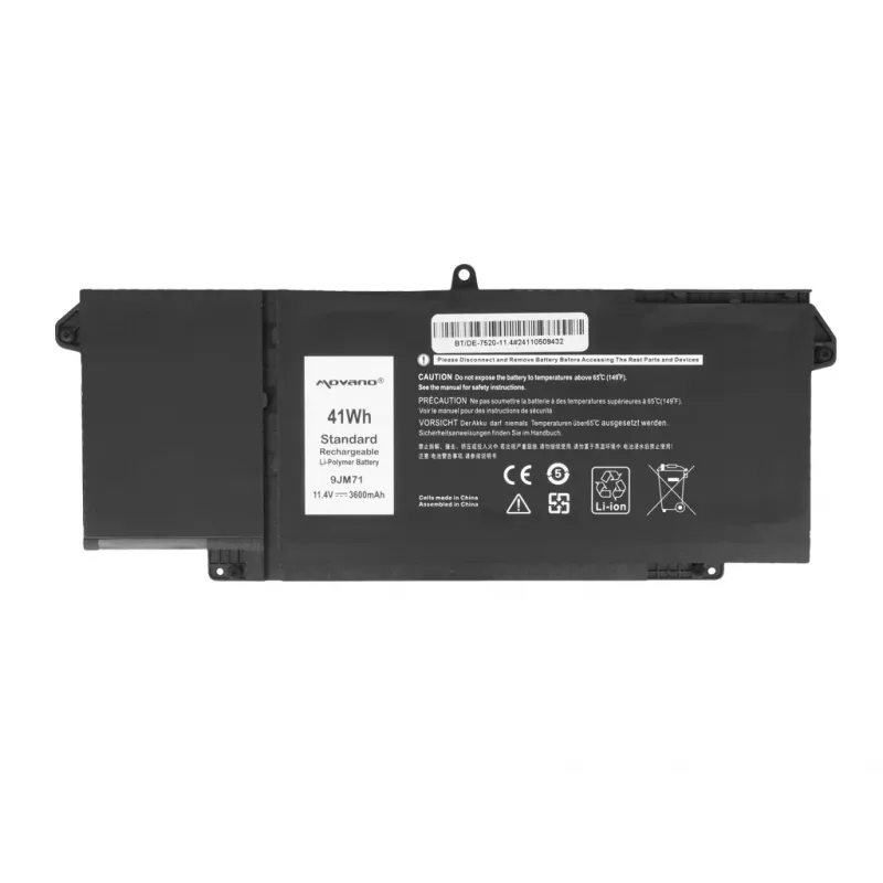 Batería MITSU 9JM71 7FMXV para Dell Latitude 5320 7320 7420 7520 - 3600 mAh (41 Wh)