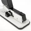 DELI E0392 grapadora Heavy Duty, capacidad 60 hojas, negro/plata