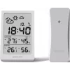 SENCOR estación multifunción SWS 2300 W - estación meteorológica con reloj, despertador y sensor exterior