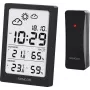 SENCOR estación meteorológica multifuncional SWS 2300 B - reloj radiocontrolado, temperatura y humedad interior/exterior, sensor inalámbrico