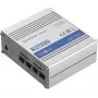 Teltonika RUTX09 router celular industrial 4G LTE-A Cat 6 con switch Gigabit de 4 puertos, Dual SIM, GNSS