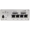 Teltonika RUTX09 router celular industrial 4G LTE-A Cat 6 con switch Gigabit de 4 puertos, Dual SIM, GNSS
