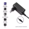 Qoltec fuente de alimentación de enchufe 30W 15V 2A 5,5x2,5mm negra