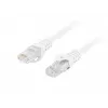 LANBERG Latiguillo de red Cat.6 UTP LSZH CU 20m blanco Fluke Passed