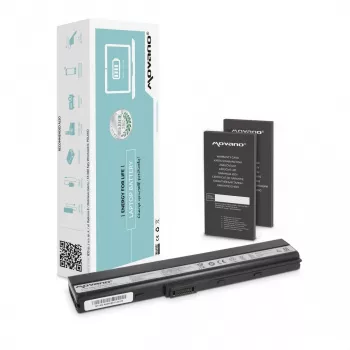 MOVANO batería A32-K52 para Asus A52 A52F K52 K52F K52J - 4400 mAh (48 Wh)