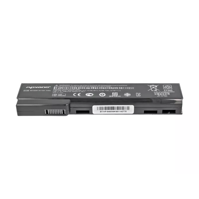 MOVANO batería para HP EliteBook 8460p 8460w 8470p 8470w - 4400 mAh (48 Wh)