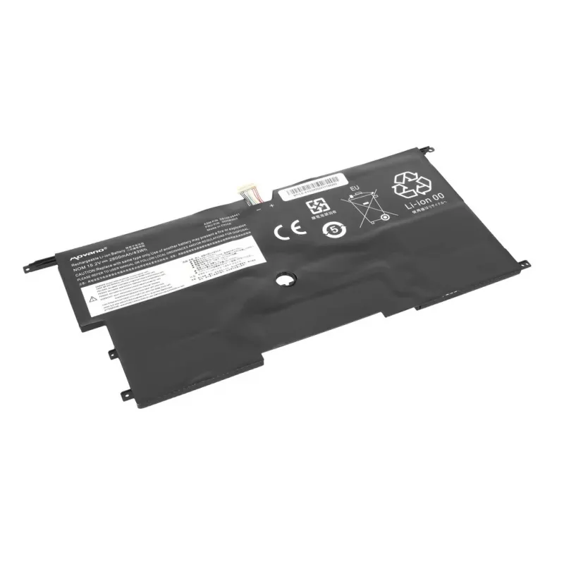 Batería MOVANO para Lenovo ThinkPad X1 Carbon Gen 2/3 - 2800 mAh (43 Wh)
