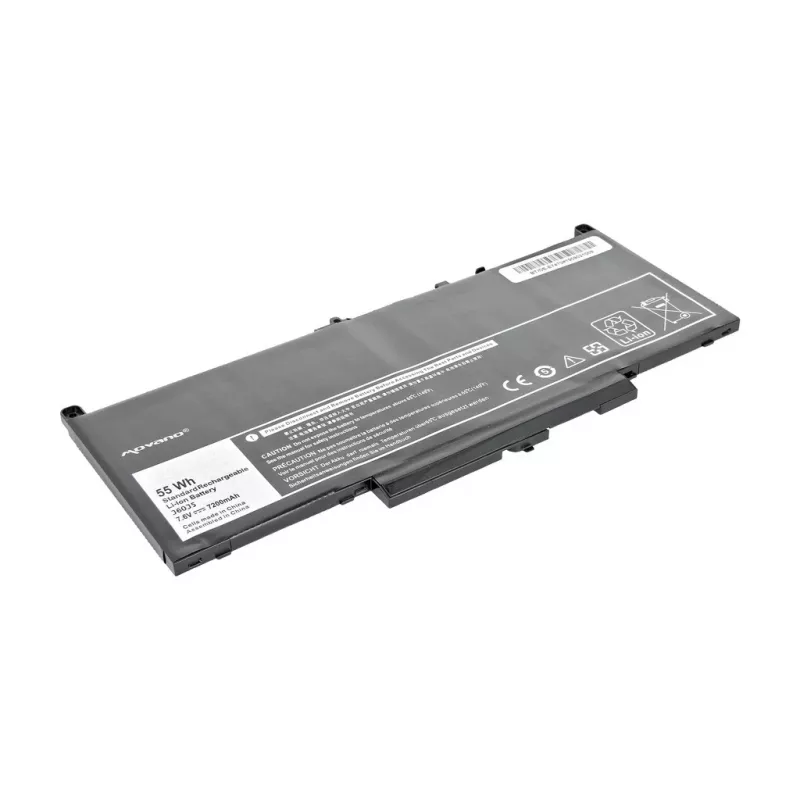 Batería MOVANO J60J5 GG4FM MC34Y para Dell E7270 E7470 - 7200 mAh (55 Wh)
